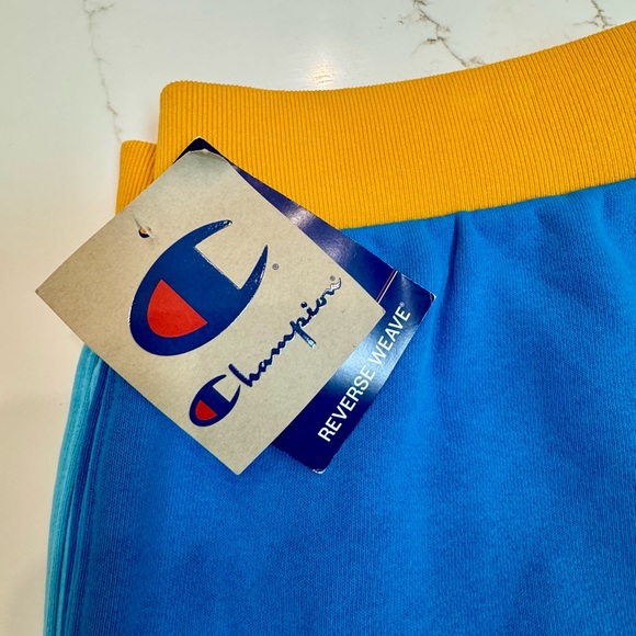 Champion Men's Athletic Two-Tone Blue Shorts size 2XL NWT - Picture 5 of 5